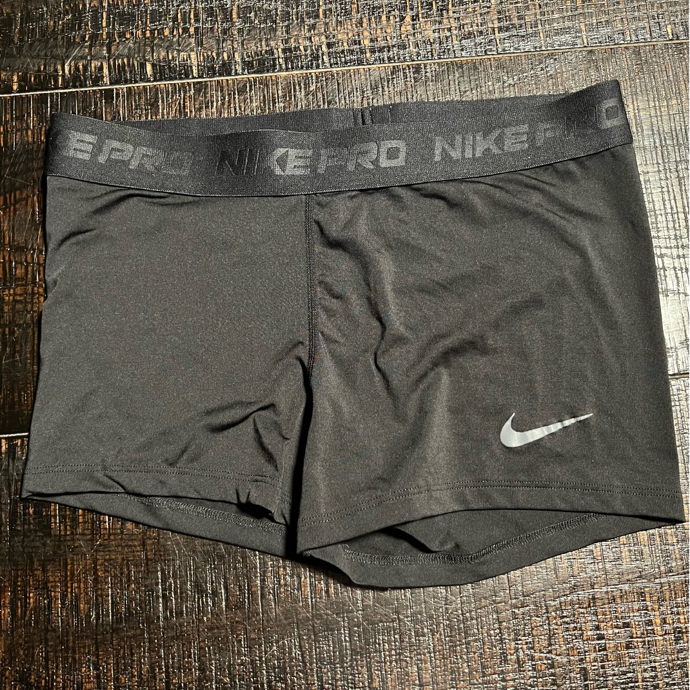Nike Pro black compression shorts